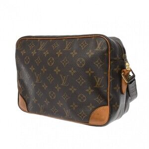 Louis Vuitton Shoulder Bag Brown Canvas Nile Monogram